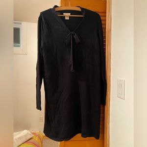 Women dress black size L worn one time